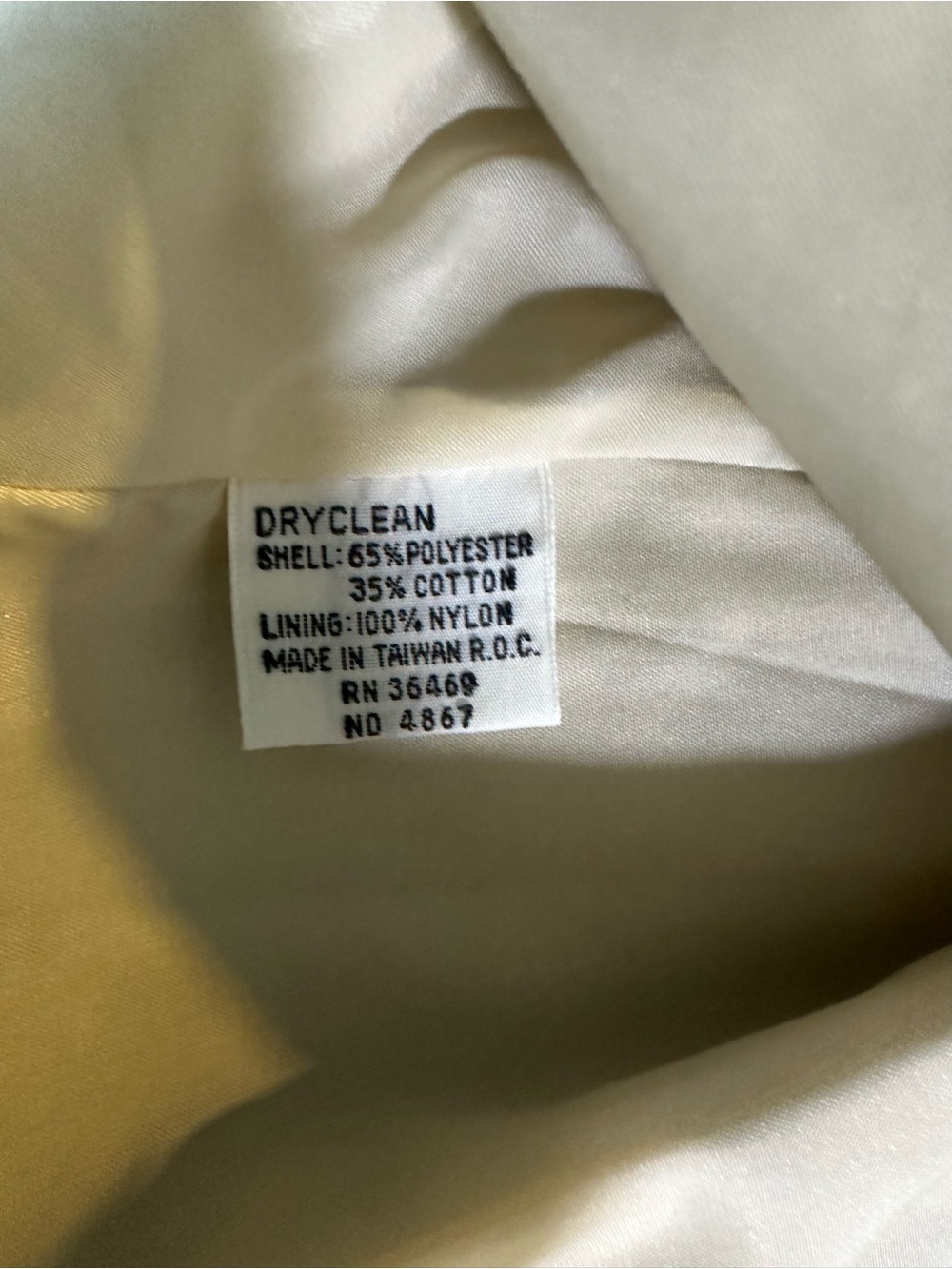 Vintage Windy Weather Beige Trench Coat Belted Size 8 Classic Rain Coat - Picture 9 of 12